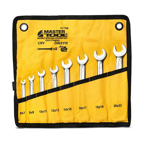 Набор ключей рожковых MASTERTOOL PROFI 8ед. (70-1108)