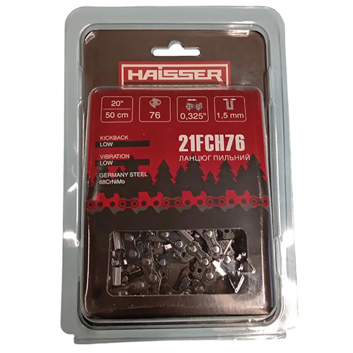 Цепь для пилы Haisser 21FCH76 20", 0,325", 1,5 мм 76DL (149163)