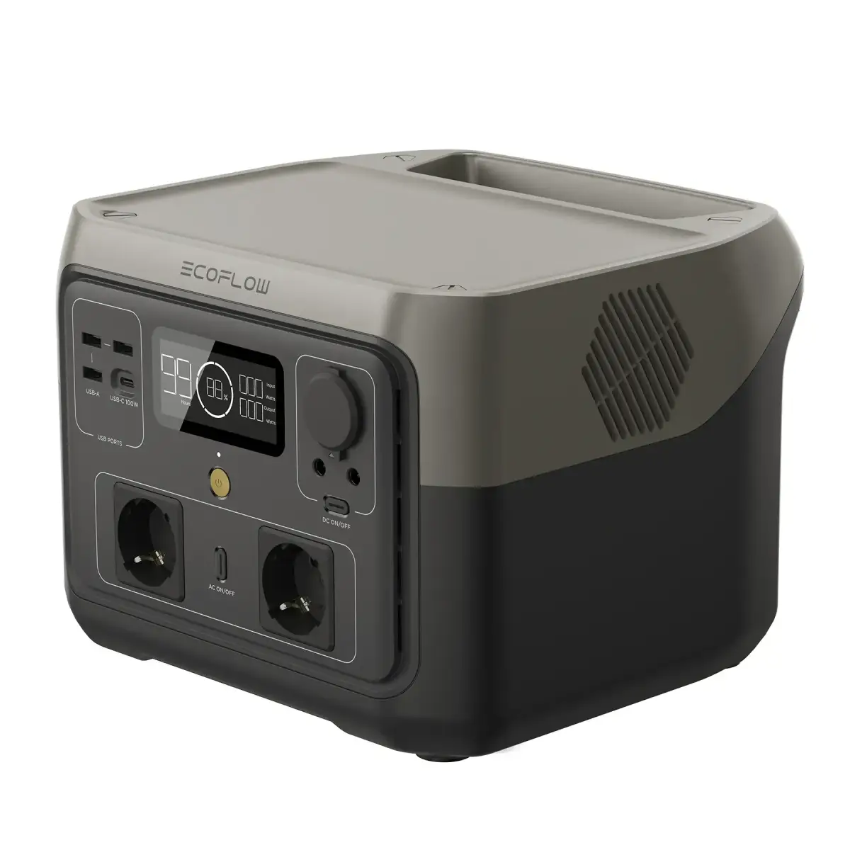 Зарядная станция EcoFlow RIVER 2 Max (ZMR610-B-EU)