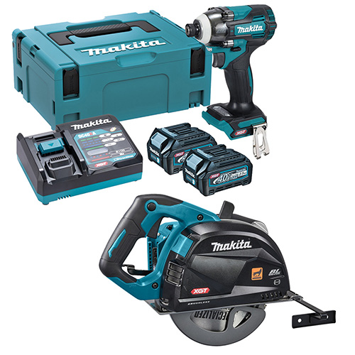 Набір інструментів акумуляторних Makita (SET-TD004GD201-0226)