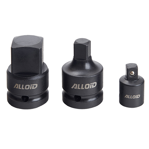 Набор переходников ударных Alloid Cr-Mo 3/8", 1/2", 1" 3 ед. (NPU-3438)