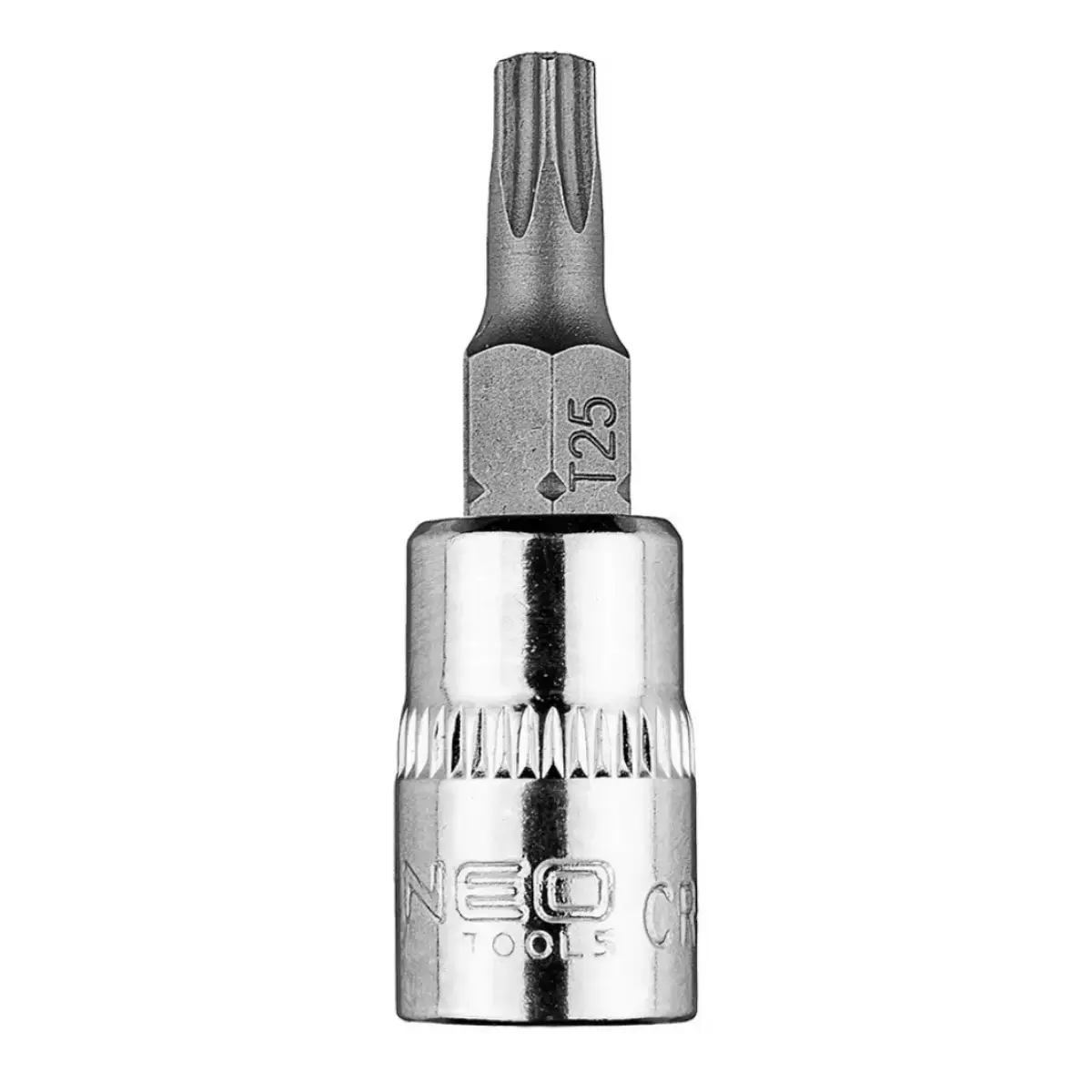 Головка торцева з бітою Torx Neo Tools Cr-V 1/4" TX25 (10-325)