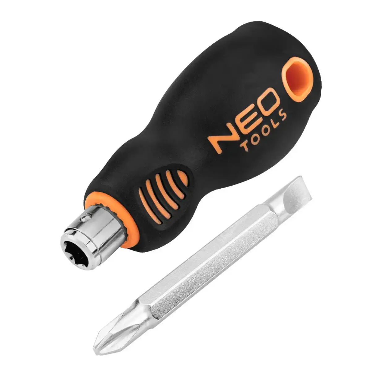 Отвертка реверсивная с двухсторонней битой Neo Tools 2 шт. (04-201)
