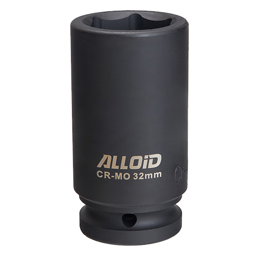 Головка торцевая 6-гранная ударная удлиненная Alloid Cr-Mo 3/4" 32 мм (GUG-71132)