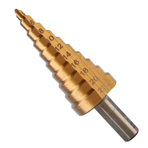 Сверло по металлу Alloid HSS 4-22 мм 1 шт. (SD-0422)
