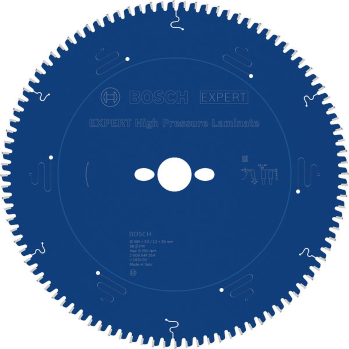 Диск пильный по ламинату Bosch Expert for High Pressure Laminate 305x2,2х30 мм (2608644364)