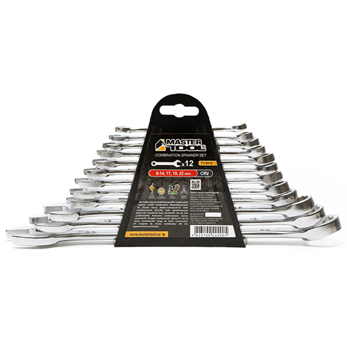 Набор ключей комбинированных MASTERTOOL MATT FINISH 12ед. (71-9112)