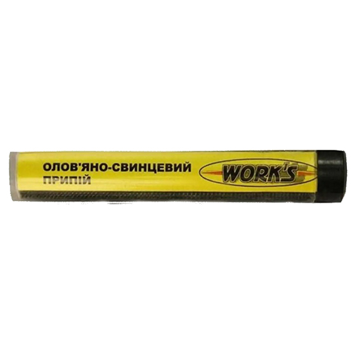 Припой Work's W15001 Sn60Pb40 1,0 мм 15 г с флюсом (31045)