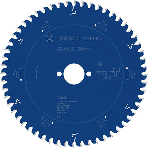 Диск пильный по дереву Bosch Expert Wood 210х1,8x30мм (2608644057)