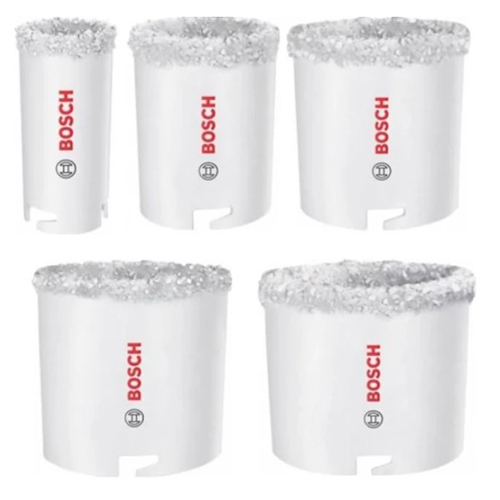 Набір алмазних коронок по плитці Bosch Brick and Soft Tile 5 шт. (2608594539)