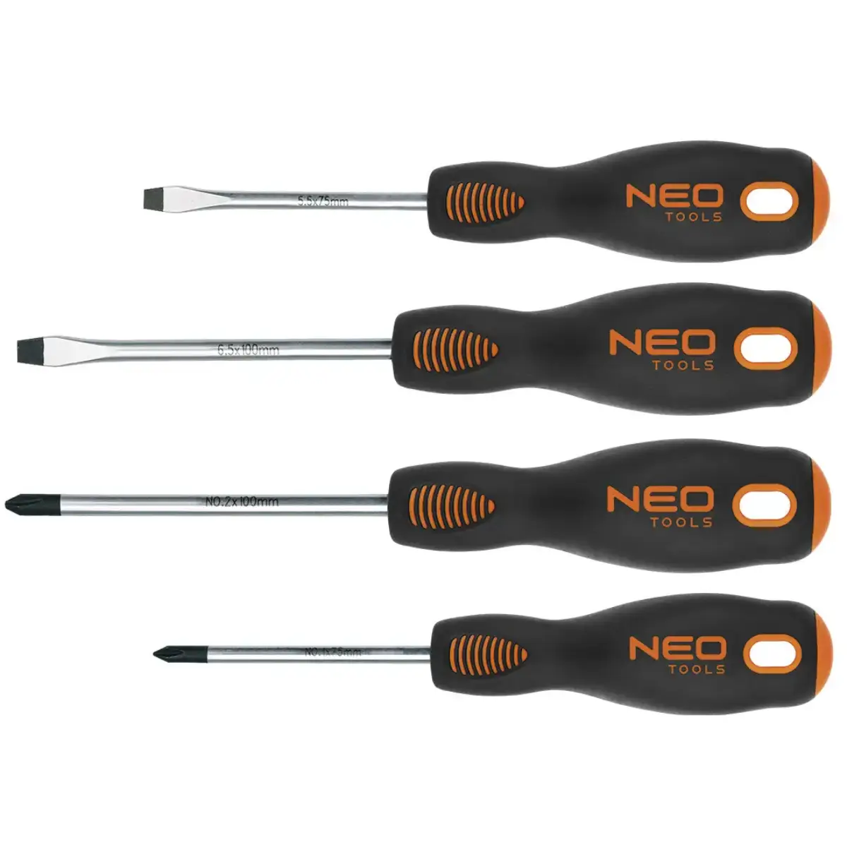 Набор отверток Neo Tools SVCM 4 шт. (04-204)
