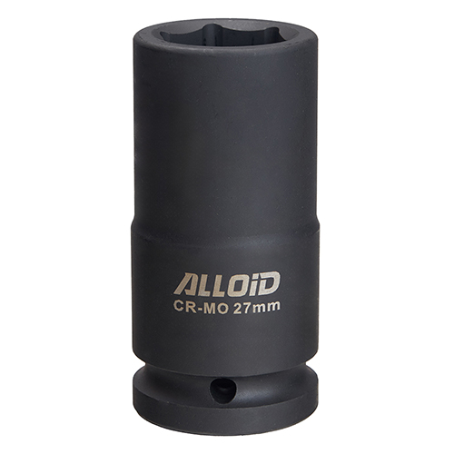Головка торцевая 6-гранная ударная удлиненная Alloid Cr-Mo 3/4" 27 мм (GUG-71127)