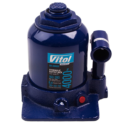 Домкрат гидравлический бутылочный VITOL 4 т (DB-40002C)