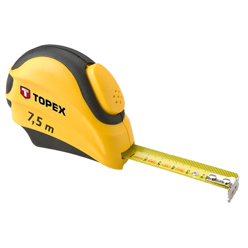 Рулетка TOPEX 7,5 м (27C387)
