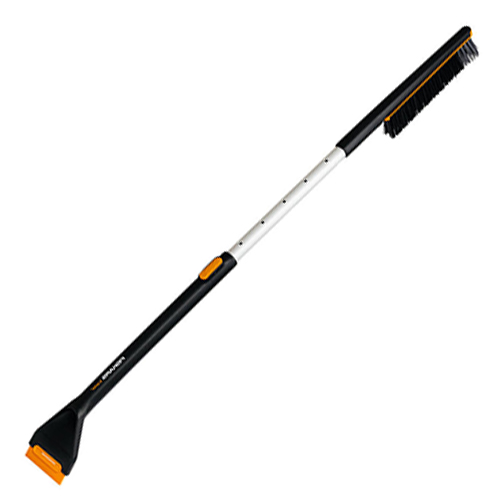 Щетка со шкребком телескопическая Fiskars X-series (1078493)