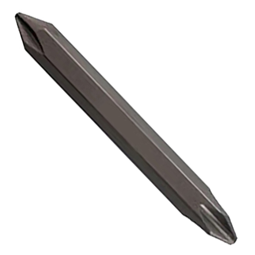Бита Phillips / Pozidriv Work's S2 1/4" PH2 x PZ2 1 шт. (79658)