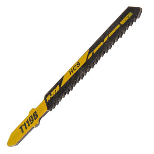 Полотно пиляльне по дереву MASTERTOOL HCS T119B 77 мм 5 шт. (14-2819)