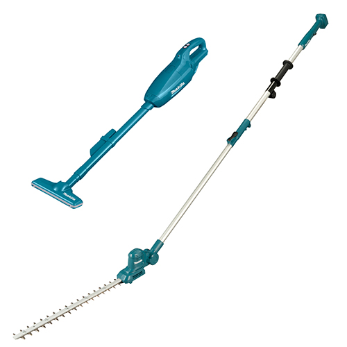 Кущоріз акумуляторний штанговий Makita + пилосос акумуляторний (SET-UN460WDZ-1025) - без акумулятора та зарядного пристрою