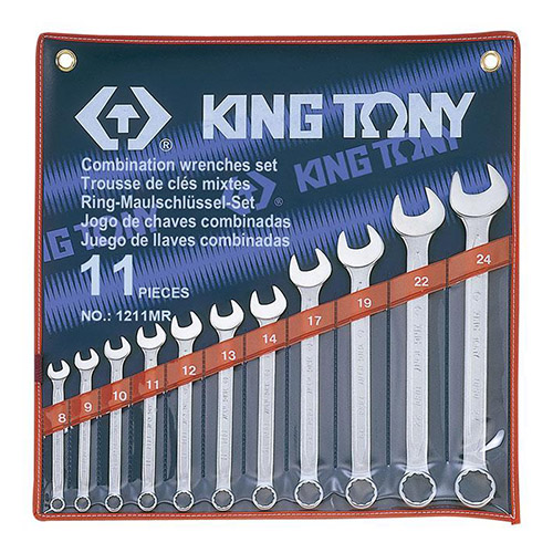 Набор ключей комбинированных King Tony 11ед. (1211MR)
