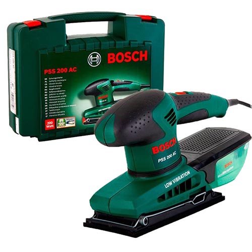 Шлифмашина вибрационная Bosch PSS 200 AC (0603340120)