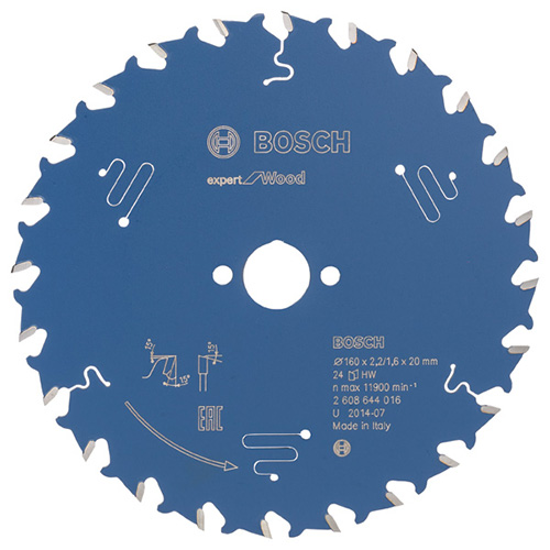 Диск пиляльний по дереву Bosch Expert for Wood 160х1,6x20 мм (2608644016)