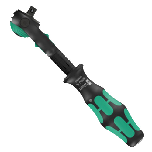 Трещотка с шарниром WERA Zyklop Speed 8000 A Black Edition 1/4" 72 зубца (05135880001)