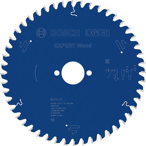 Диск пиляльний по дереву Bosch Expert Wood 190х1,3x30мм (2608644085)