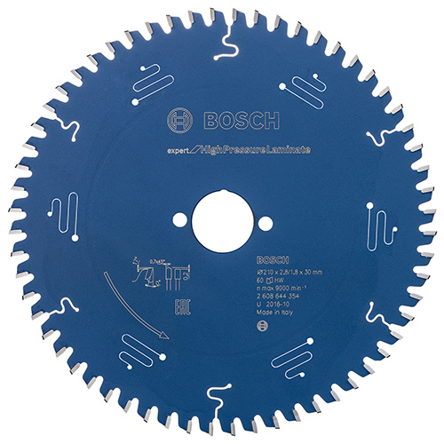 Диск пильный по ламинату Bosch Expert for High Pressure Laminate 210х1,8x30мм (2608644354)