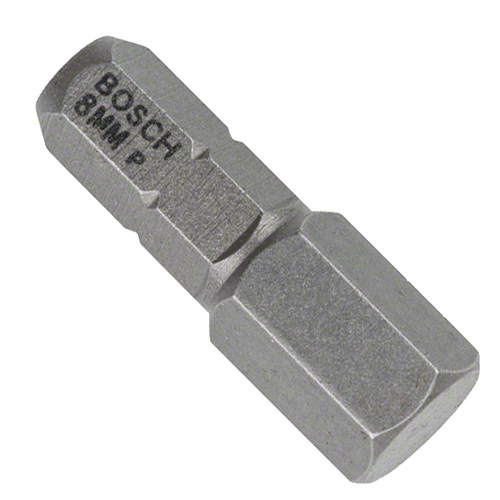 Бита Hex Bosch Extra Hard 1/4" 8,0 мм 3 шт. (2607001730)