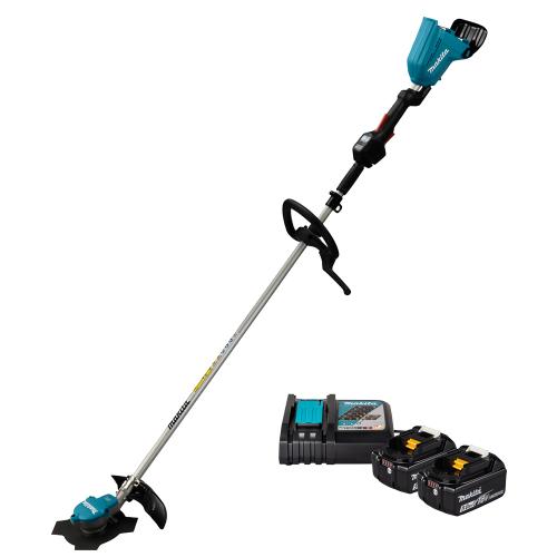 Тример акумуляторний Makita + акумулятор 2 шт + зарядний пристрій (SET-DUR368LZ-0426)