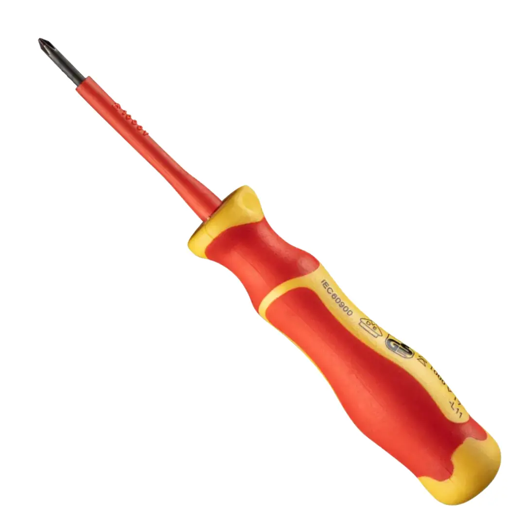 Отвертка крестовая диэлектрическая Neo Tools S2 PH0 х 60 мм 1000V (04-137)