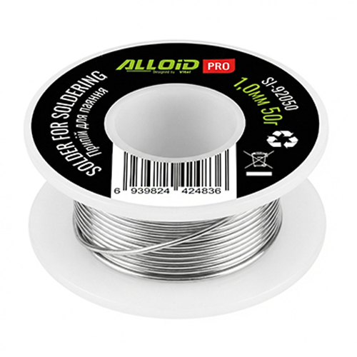 Припой Alloid Pro 1,0 мм 50 г (SI-92050)