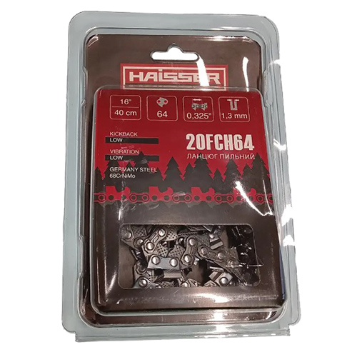 Цепь для пилы Haisser 20FCH64 16", 0,325", 1,3 мм 64DL (149155)
