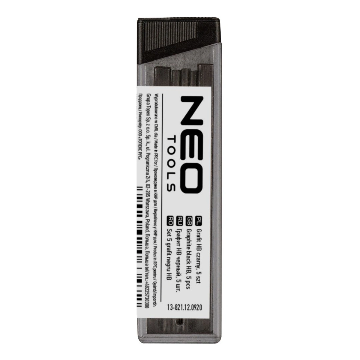 Стержни графитовые Neo Tools HB 5 шт. (13-821)