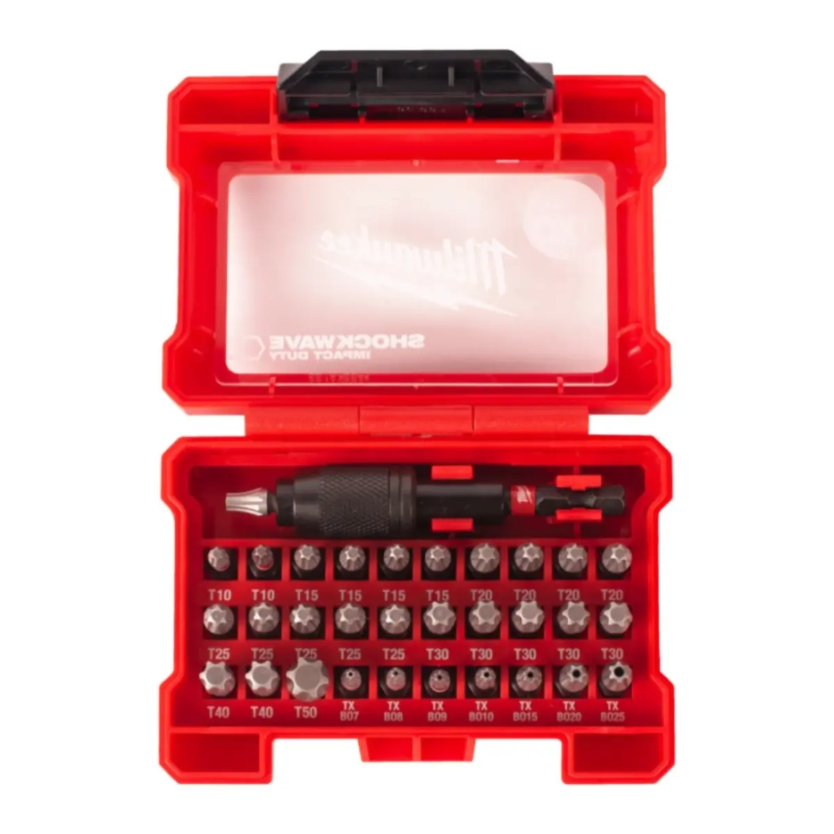 Набор бит ударных Milwaukee Shockwave 1/4" 32 шт. (4932471586)