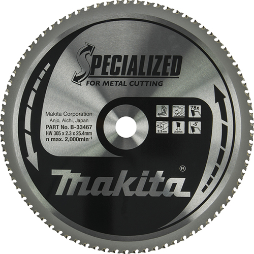 Диск пильный по металлу Makita SPECIALIZED 305х2,0x25,40 мм (B-33467)