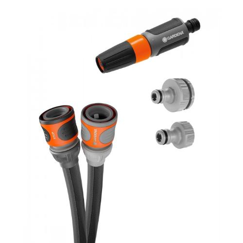 Шланг текстильный Gardena Liano Life 1/2" 15м + комплект для полива (18445-20.000.00)