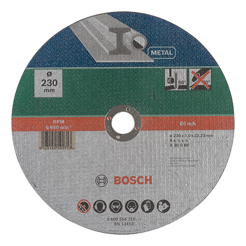 Круг отрезной по металлу Bosch PRO Metal 230x3,0x22,23 мм (2609256319)