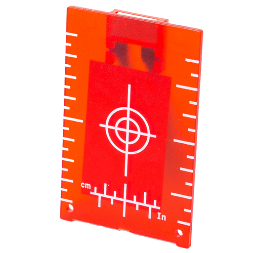 Мишень лазерная красная MASTERTOOL (30-0910)