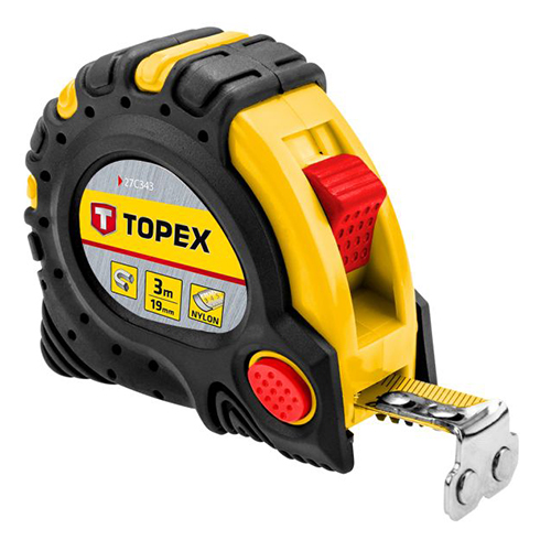 Рулетка TOPEX 3 м (27C343)