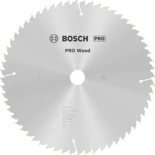 Диск пильный по дереву Bosch PRO Wood 305x1,8х30 мм (2608640441)