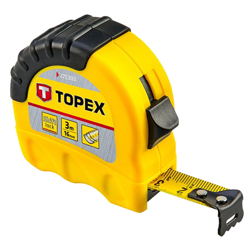 Рулетка TOPEX 3 м (27C303)