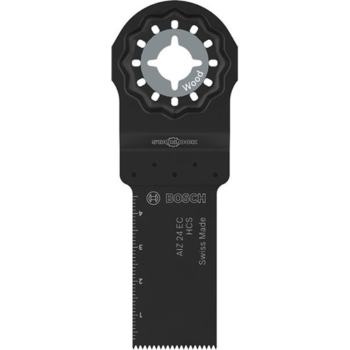 Полотно пиляльне занурювальне Bosch Starlock AIZ 24 EC 24х50 мм (2608669242)