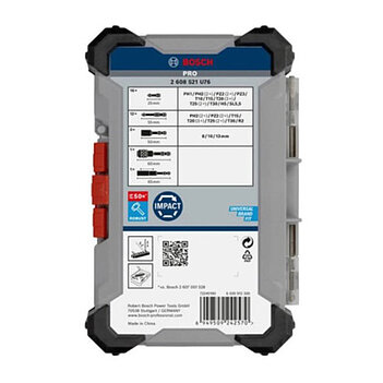Набор бит ударных Bosch PRO Impact 1/4" 33 шт. (2608521U76)