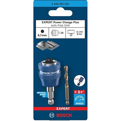 Держатель коронок Bosch EXPERT Power Change Plus Arbor with Pilot