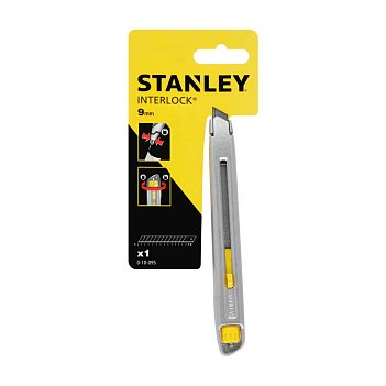 Нож для отделочных работ Stanley "Interlock" 135мм (0-10-095)