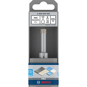 Коронка по керамике Bosch PRO Ceramic dry 8 мм (2608599055)
