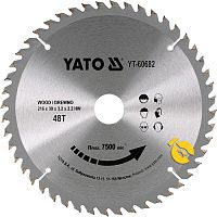 Диск пиляльний по дереву Yato 216х30х3,2 мм (YT-60682)
