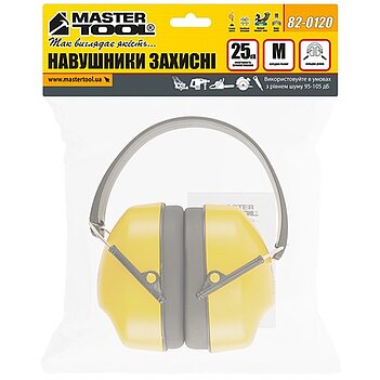 Навушники захисні MASTERTOOL 25 дБ (82-0120)