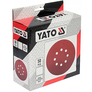 Шлифовальный круг Yato 150 мм Р80 50 шт. (YT-834593)